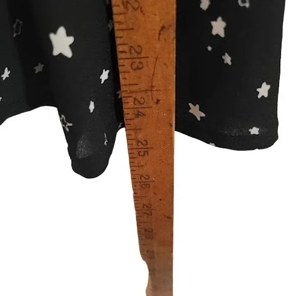 Mudpie -Pacey Star Galaxy Ruffle Flounce Dress - size large- NWOT - Picture 9 of 11